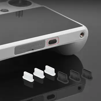3pcs Silikono Dulkių Kištuko Tipas-c Sąsaja Dulkių Dangtelį Suderinama Dji Mini Pro 3 Nuotolinio Valdymo Mobilųjį Telefoną, Tabletės