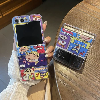 Anime Pieštuku, Shin-chans Veiksmai Kamens su Virvelę Telefono dėklas, skirtas Samsung 