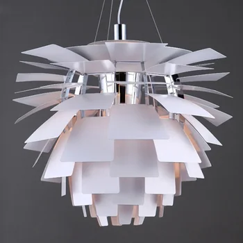 Danijos Dizaino LED Pinecone Sieniniai šviestuvai Liustra svetainė Namų Dekoro Aliuminio Kabinti Lempas Louis Ph Saulėgrąžų Pakabos