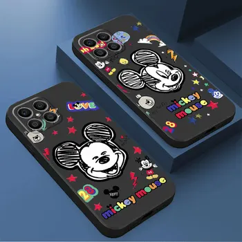 Disney Mickey Minnie Mouse Atveju už Garbę 20i 30i 50 Magic4 Pro 80 X5 X6 X7 X9a X8a Magic5 Lite 20 X8 60 70 8X TPU Minkštas Viršelis