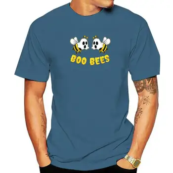 Helovinas Boo Bitės Dvasios Atitikimo Porų, Šeimos, Juokingi Marškinėliai Camisas Vyrų Šeimos Medvilnės Vyrų Tees Atsitiktinis Naują Atvykimo T Shirts