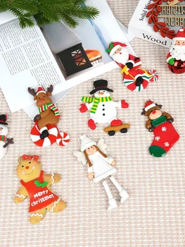 Kalėdų Medžio Apdaila Pakabukas, Minkštas Keramikos, Tapybos Kalėdų Senelis, Senis Besmegenis, Varpo Formos Pakabukas