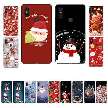 Linksmų Kalėdų Telefoną Atveju Xiaomi Mi 5X 8 9 10 11 12 lite pro 10T PocoX3pro PocoM3 10 Pastaba pro lite