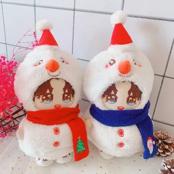 Mielas Drabužių sniego skrybėlę ir skara megztinis kelnės kostiumas EXO Lėlės 20cm Rankų darbo Lėlės, Drabužiai, Lėlės Plaukų aksesuarai Kalėdų Dovana