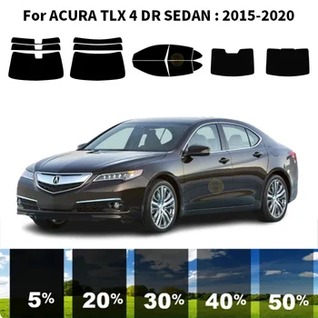 Pjaustytuose nanoceramics automobilių UV Lango Atspalvis, Rinkinys, Automobilių Langų Plėvelės ACURA TLX 4 DR SEDANAS 2015-2020 m.