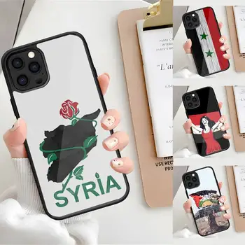 Sirijos Sirijos Vėliava, Telefono dėklas PC+TPU Funda Samsung Galaxy S10 S20 S21 S22 S30 Plus Ultra 10 Pastaba Pro 20 Klasikinis Dangtelis