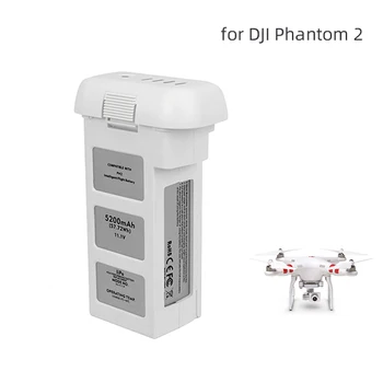 Tranas, Baterija DJI Phantom 2,Phantom 2 Viziją,Phantom 2 Vision Plus 5200mAh 11.1 V Įkrovimo Baterija (akumuliatorius Drone Dalys