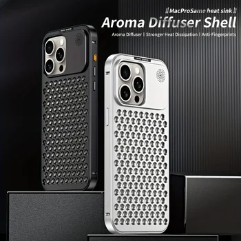Visi Aliuminio Lydinio Kvepalai Telefono dėklas Tinka IPhone 13 14 15 Pro Max Pažangias Šilumos Išsklaidymo Aliuminio Lydinio Korpuso Dangtelio